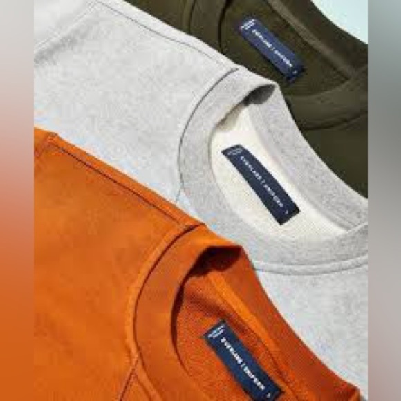 Everlane uniform nwt blue crewneck sweatshirt size small men’s medium women’s - Picture 2 of 4